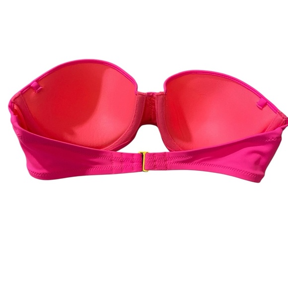 Victoria's Secret Hot Pink Bandeau Bikini Top - Picture 2 of 4